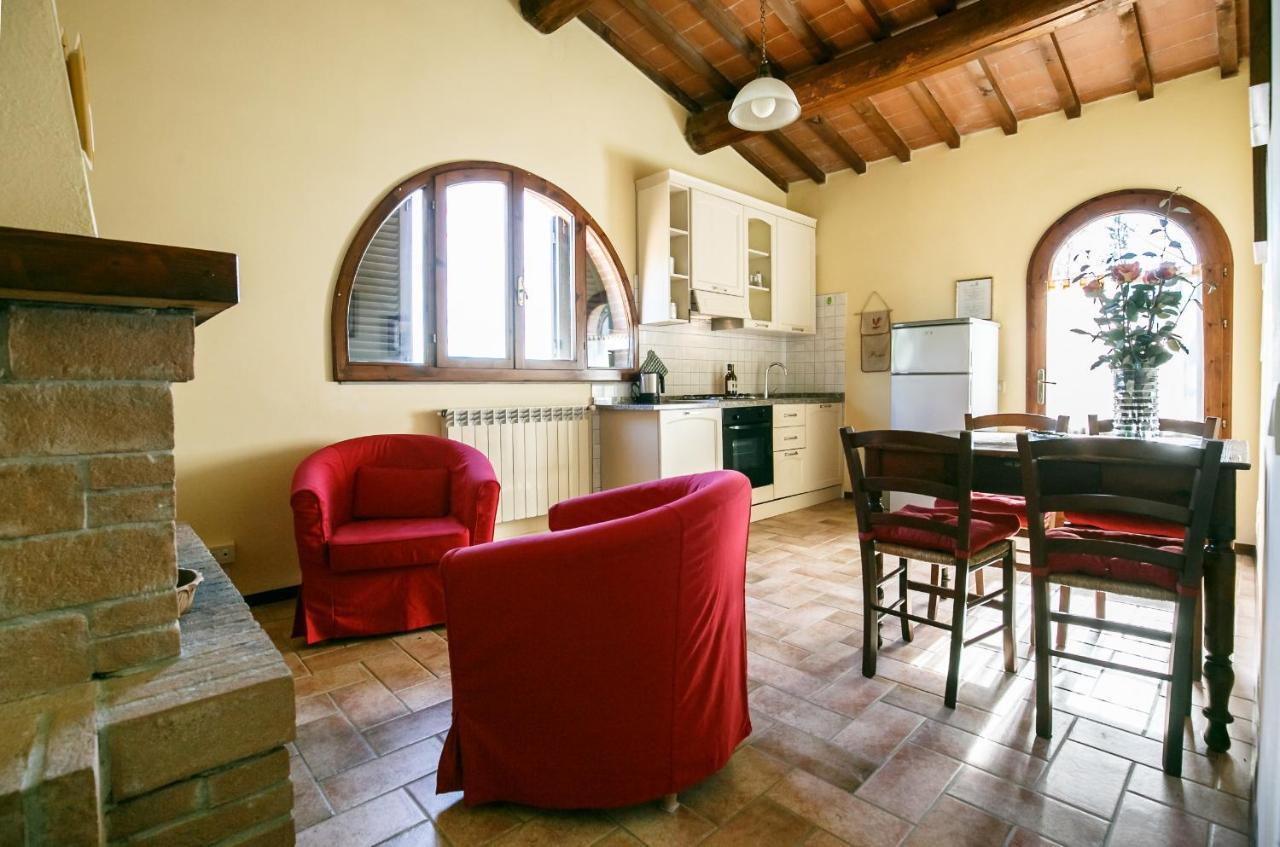 Вилла Le Fonti A San Giorgio Монтеспертоли Экстерьер фото